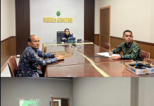 MS Sigli Ikuti Monitoring dan Evaluasi Implementasi SEMA Nomor 1 Tahun 2023 Bersama Badilag dan PT Pos Indonesia