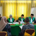 Mahkamah Syar’iyah Sigli Laksanakan Sidang Keliling di KUA Padang Tiji