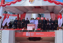 Hakim MS Sigli Ikuti Upacara HUT ke-81 Kemerdekaan RI Bersama Forkopimda Pidie