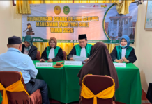 MS Sigli Gelar Sidang di Luar Gedung di KUA Padang Tiji