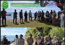 Majelis Hakim MS Sigli Laksanakan Sidang Pemeriksaan Setempat Perkara 85/Pdt.G/2026/MS.Sgi di Batee